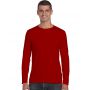 Gildan SoftStyle frfi hosszujj pl, Red