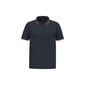 Kariban f�rfi r�vidujj� gall�ros p�l�, Navy/Orange