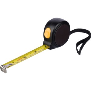 M�r�szalag, 3 m, fekete