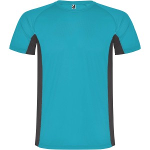 Shanghai rvid ujj gyerek sportpl, turquois, dark lead (T-shirt, pl, kevertszlas, mszlas)