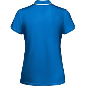 Tamil rvid ujj ni sportpl, royal blue, white (T-shirt, pl, kevertszlas, mszlas)